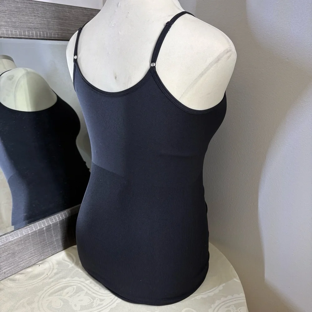 Isabel Maternity by Ingrid & Isabel Black Fitted Sleeveless Camisole